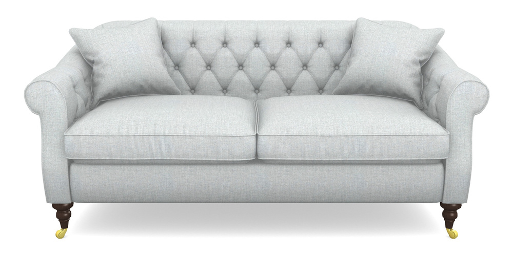 Product photograph of Abbotsbury 3 Seater Sofa In House Plain - Silver from Sofas and Stuff Limited