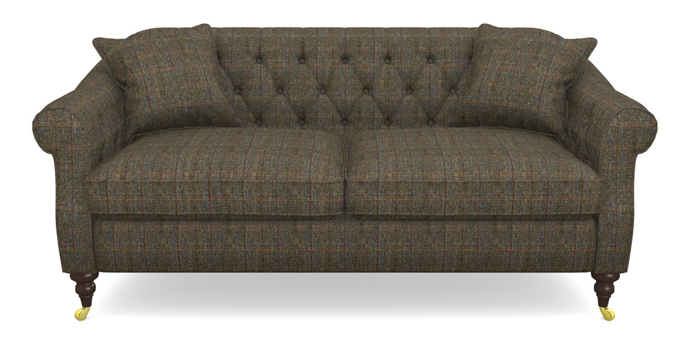 Product photograph of Abbotsbury 3 Seater Sofa In Harris Tweed House - Harris Tweed House Blue from Sofas and Stuff Limited