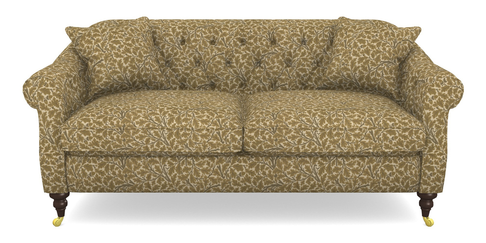 Product photograph of Abbotsbury 3 Seater Sofa In V A Drawn From Nature Collection - Oak Tree - Gold from Sofas and Stuff Limited