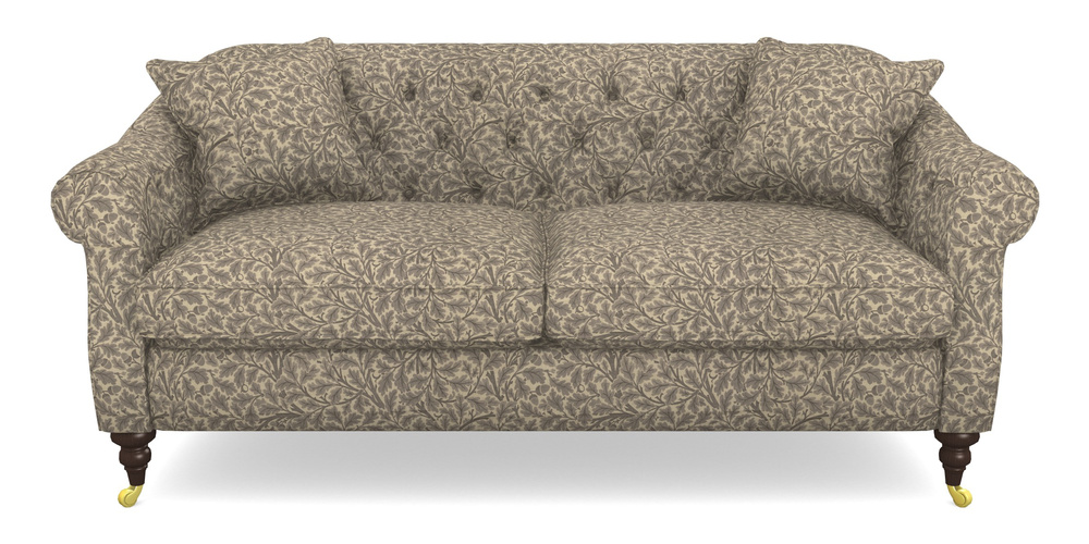 Product photograph of Abbotsbury 3 Seater Sofa In V A Drawn From Nature Collection - Oak Tree - Grey from Sofas and Stuff Limited