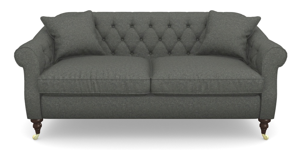 Product photograph of Abbotsbury 3 Seater Sofa In Soft Wool - Armour from Sofas and Stuff Limited