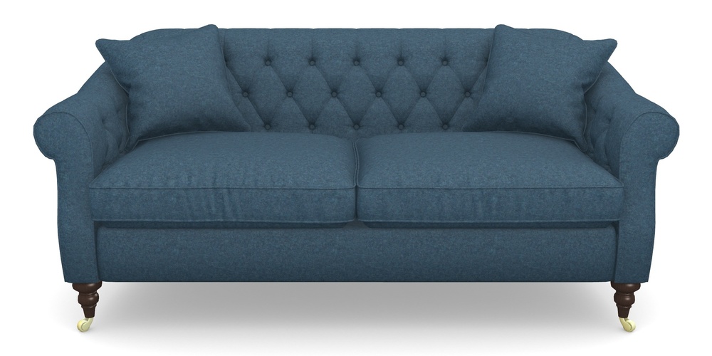 Product photograph of Abbotsbury 3 Seater Sofa In Soft Wool - Denim from Sofas and Stuff Limited