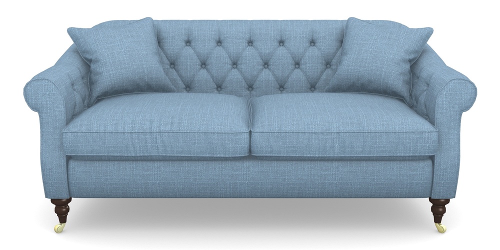 Product photograph of Abbotsbury 3 Seater Sofa In Tough As Houses - Cornflower Blue from Sofas and Stuff Limited
