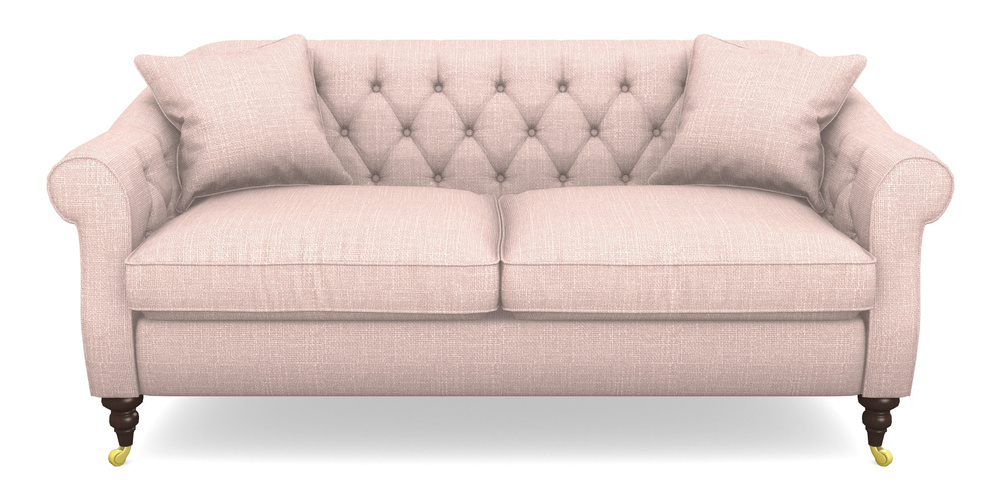 Product photograph of Abbotsbury 3 Seater Sofa In Tough As Houses - Deep Pink from Sofas and Stuff Limited
