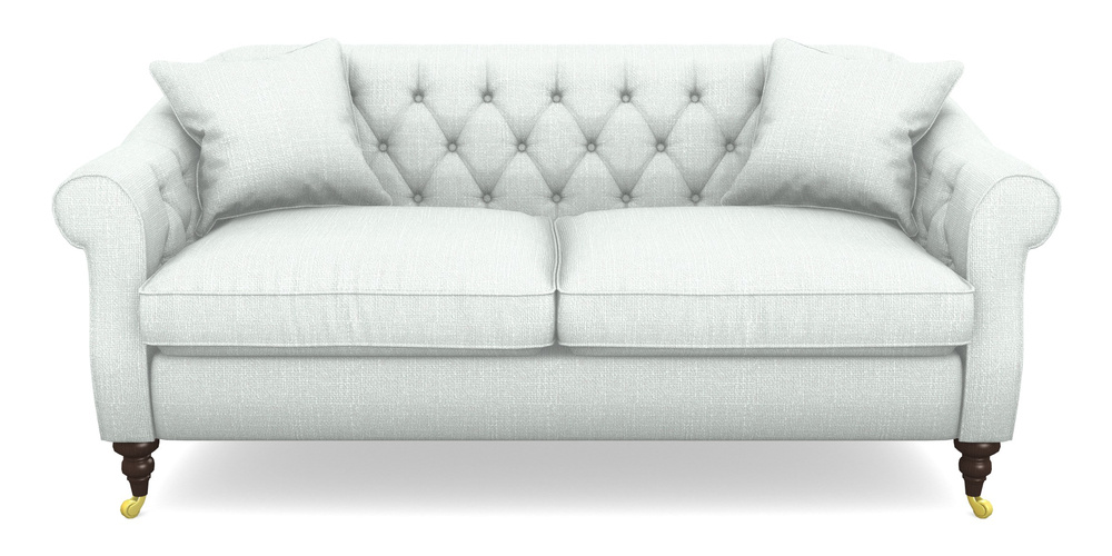 Product photograph of Abbotsbury 3 Seater Sofa In Tough As Houses - Silver from Sofas and Stuff Limited