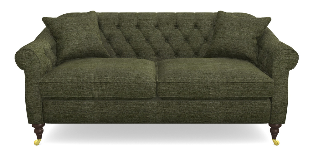 Product photograph of Abbotsbury 3 Seater Sofa In Textured Velvet - Lichen from Sofas and Stuff Limited