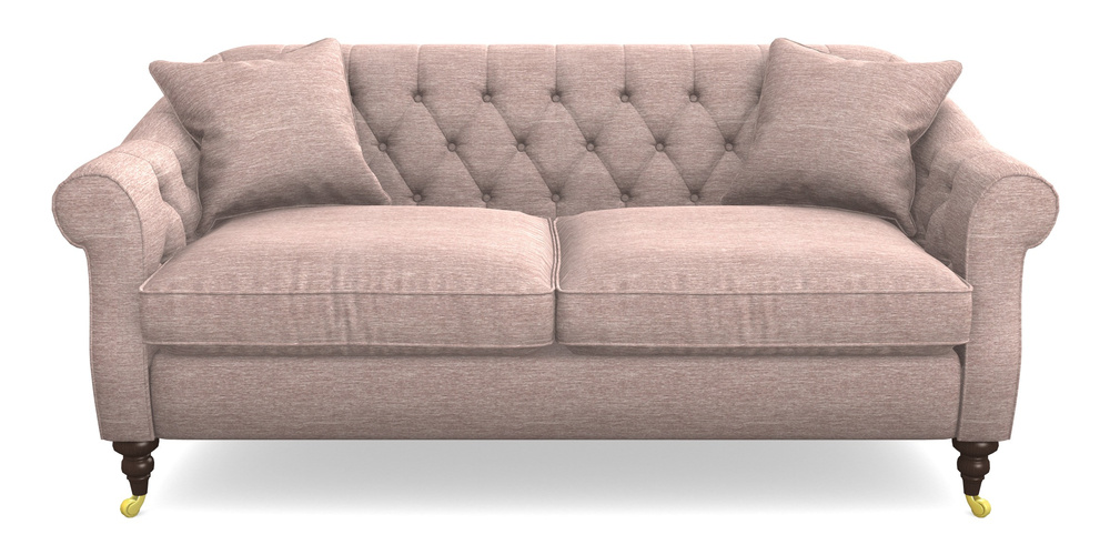 Product photograph of Abbotsbury 3 Seater Sofa In Textured Velvet - Wisteria from Sofas and Stuff Limited