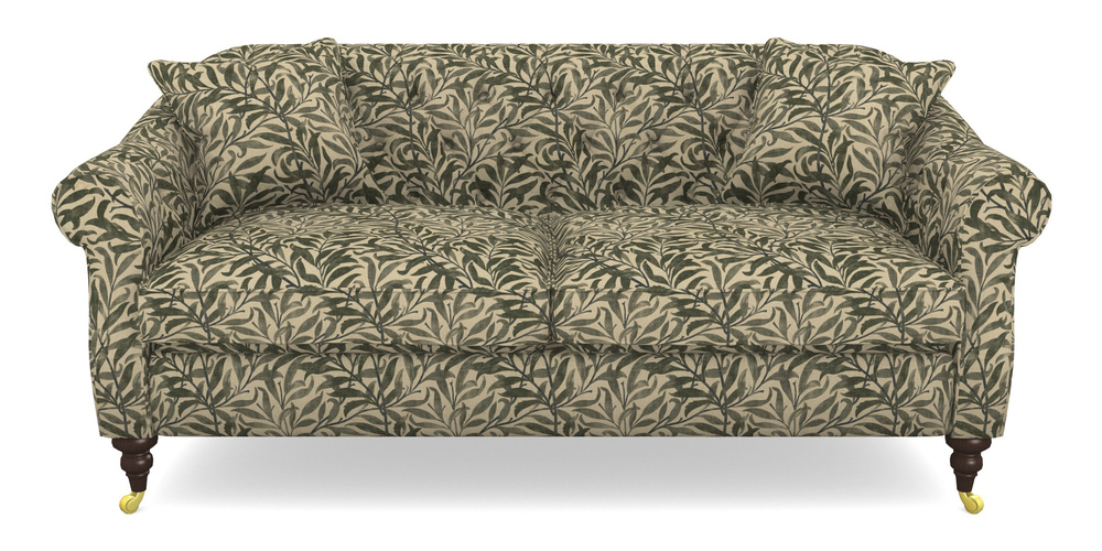 Product photograph of Abbotsbury 3 Seater Sofa In V A Drawn From Nature - Willow Bough Large - Dark Green from Sofas and Stuff Limited
