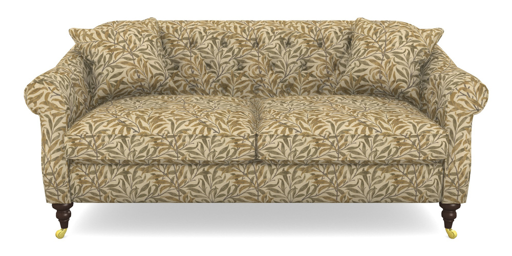 Product photograph of Abbotsbury 3 Seater Sofa In V A Drawn From Nature - Willow Bough Large - Gold from Sofas and Stuff Limited