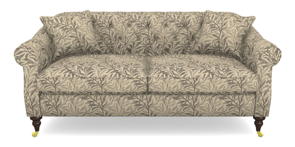 Product photograph of Abbotsbury 3 Seater Sofa In V A Drawn From Nature - Willow Bough Large - Grey from Sofas and Stuff Limited