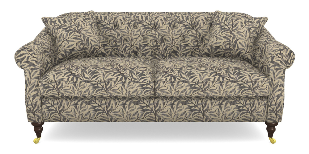 Product photograph of Abbotsbury 3 Seater Sofa In V A Drawn From Nature - Willow Bough Large - Navy from Sofas and Stuff Limited