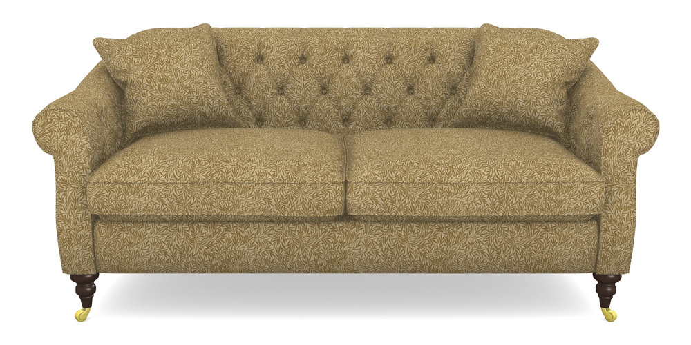 Product photograph of Abbotsbury 3 Seater Sofa In V A Drawn From Nature Collection - Willow - Gold from Sofas and Stuff Limited
