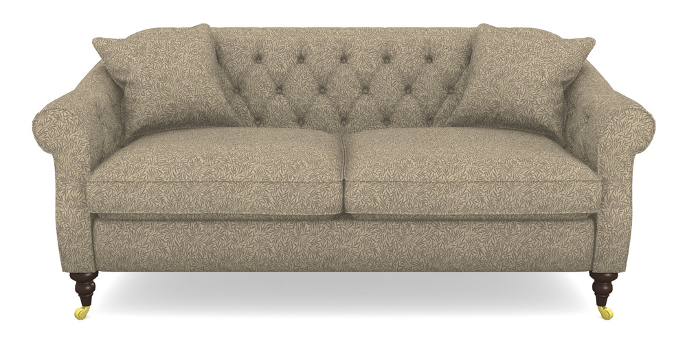 Product photograph of Abbotsbury 3 Seater Sofa In V A Drawn From Nature Collection - Willow - Grey from Sofas and Stuff Limited