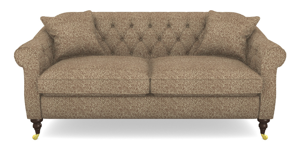 Product photograph of Abbotsbury 3 Seater Sofa In V A Drawn From Nature Collection - Willow - Terracotta from Sofas and Stuff Limited