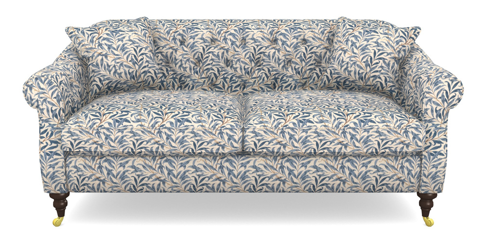 Product photograph of Abbotsbury 3 Seater Sofa In William Morris Collection - Willow Boughs - Woad from Sofas and Stuff Limited