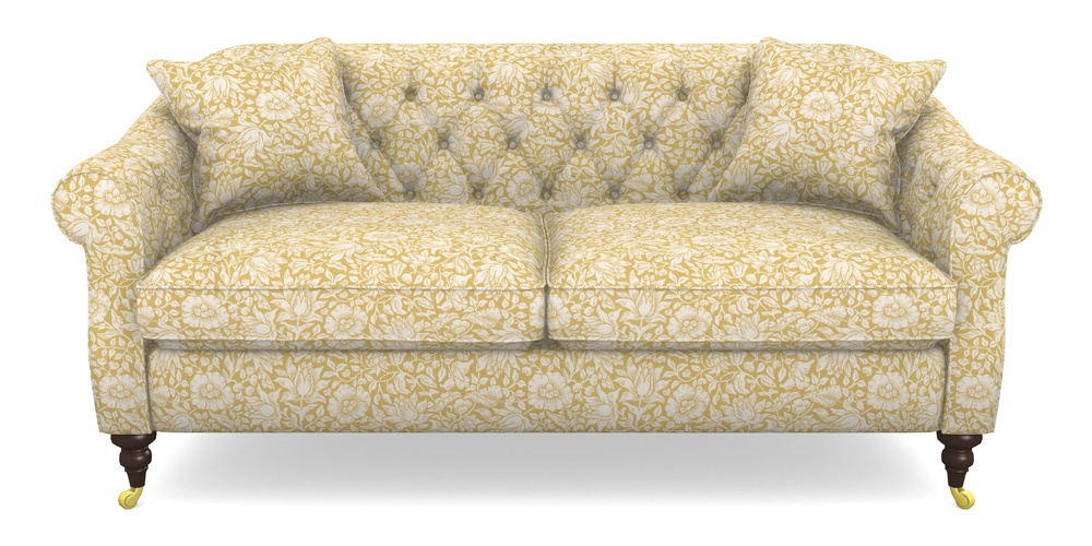 Product photograph of Abbotsbury 3 Seater Sofa In William Morris Collection - Mallow - Weld from Sofas and Stuff Limited