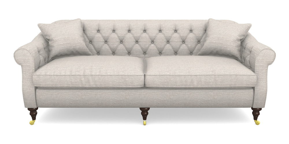 Product photograph of Abbotsbury 4 Seater Sofa In Brussels Linen - Linen from Sofas and Stuff Limited
