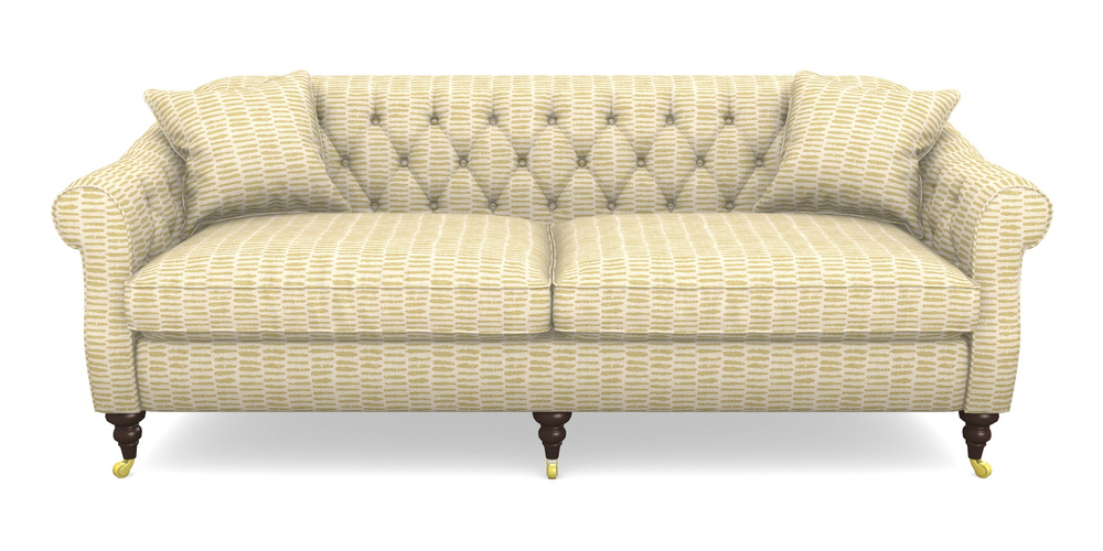 Product photograph of Abbotsbury 4 Seater Sofa In Cloth 18 - Daub - Summer from Sofas and Stuff Limited