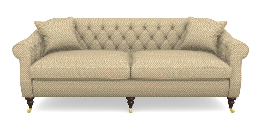 Product photograph of Abbotsbury 4 Seater Sofa In Cloth 18 - Key - Monsoon from Sofas and Stuff Limited