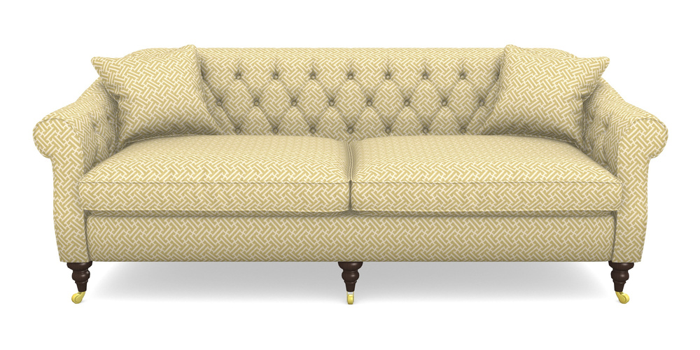 Product photograph of Abbotsbury 4 Seater Sofa In Cloth 18 - Key - Summer from Sofas and Stuff Limited