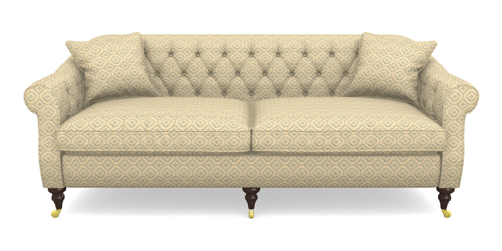 Product photograph of Abbotsbury 4 Seater Sofa In Cloth 18 - Tile - Monsoon from Sofas and Stuff Limited