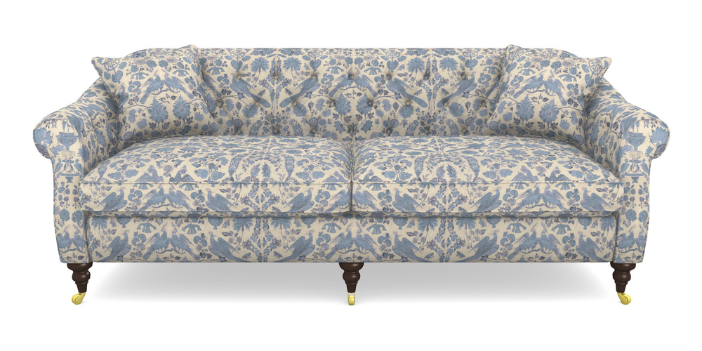 Product photograph of Abbotsbury 4 Seater Sofa In V A Brompton Collection - Coromandel - Morning Blue from Sofas and Stuff Limited