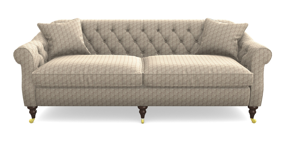 Product photograph of Abbotsbury 4 Seater Sofa In Cloth 21 - Spring Twig - Beech from Sofas and Stuff Limited