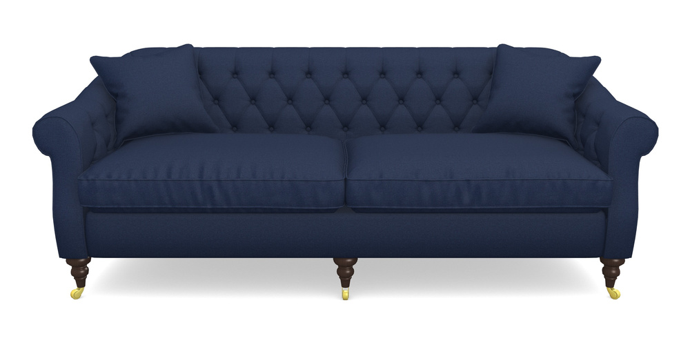Product photograph of Abbotsbury 4 Seater Sofa In Eco Washable Cotton - Admiral from Sofas and Stuff Limited