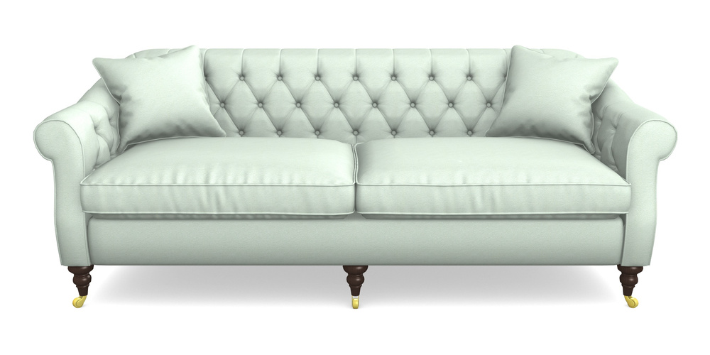 Product photograph of Abbotsbury 4 Seater Sofa In Eco Washable Cotton - Feather from Sofas and Stuff Limited