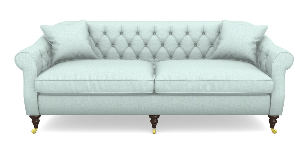 Product photograph of Abbotsbury 4 Seater Sofa In Eco Washable Cotton - Water from Sofas and Stuff Limited