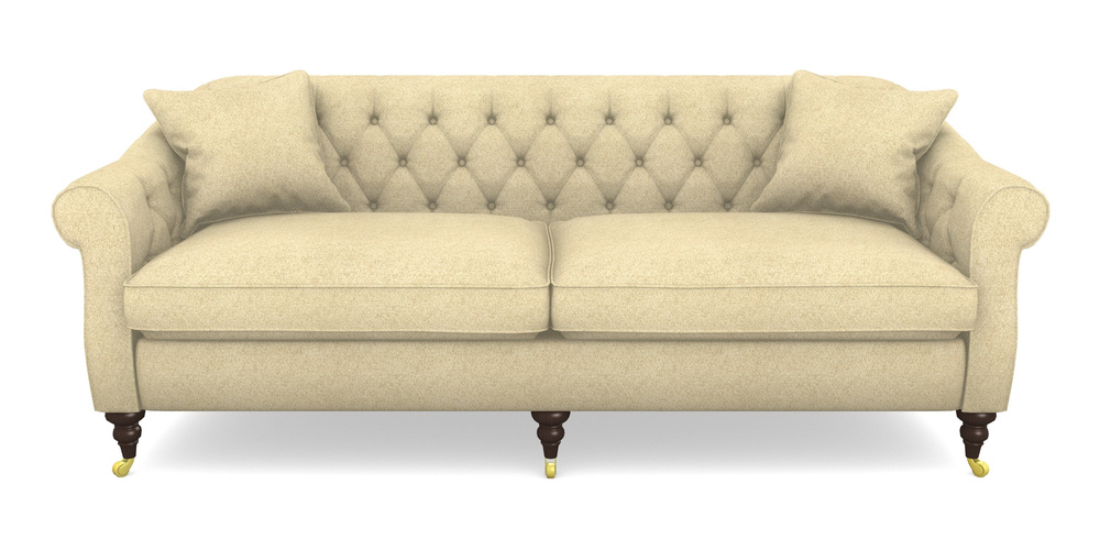 Product photograph of Abbotsbury 4 Seater Sofa In Cloth 22 Weaves - Grand Teton - Chalk from Sofas and Stuff Limited