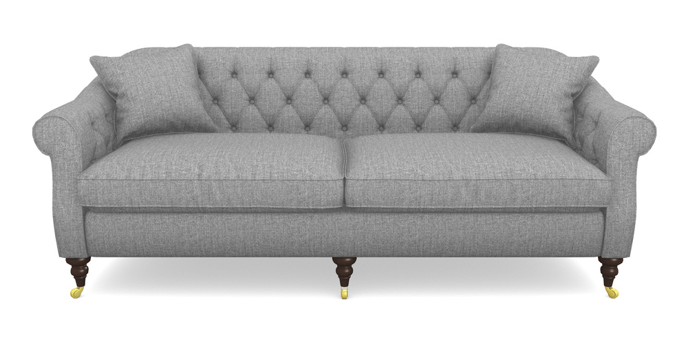 Product photograph of Abbotsbury 4 Seater Sofa In House Plain - Nickel from Sofas and Stuff Limited