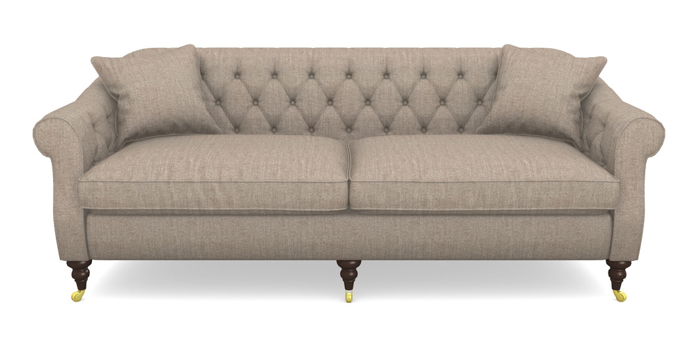 Product photograph of Abbotsbury 4 Seater Sofa In House Plain - Nutmeg from Sofas and Stuff Limited