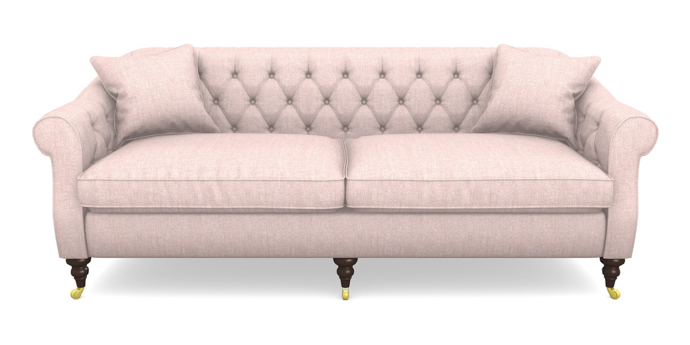 Product photograph of Abbotsbury 4 Seater Sofa In House Plain - Rose from Sofas and Stuff Limited