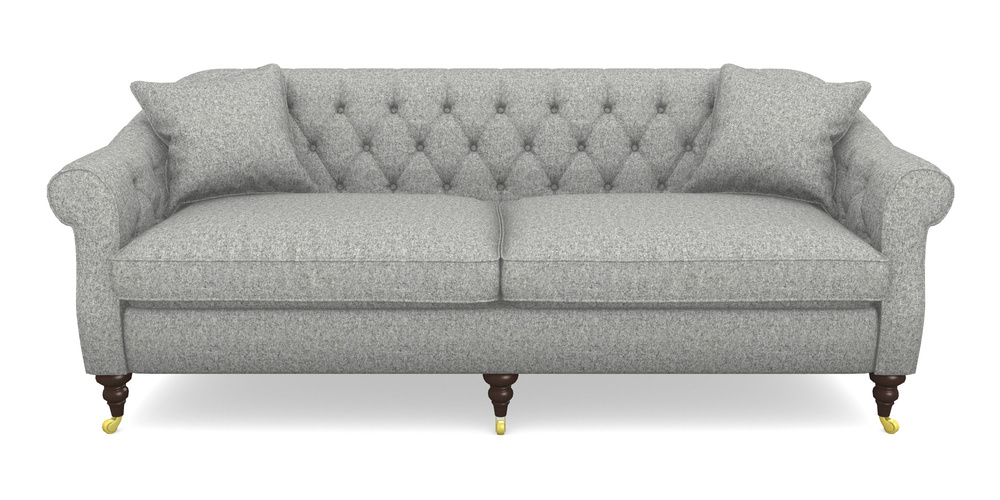 Product photograph of Abbotsbury 4 Seater Sofa In House Wool - Mercury from Sofas and Stuff Limited