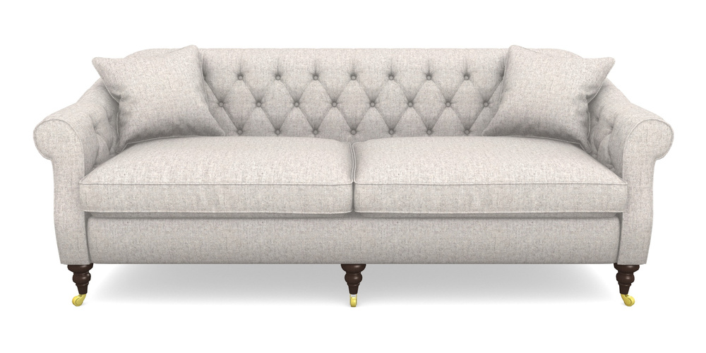 Product photograph of Abbotsbury 4 Seater Sofa In House Wool - Pebble from Sofas and Stuff Limited