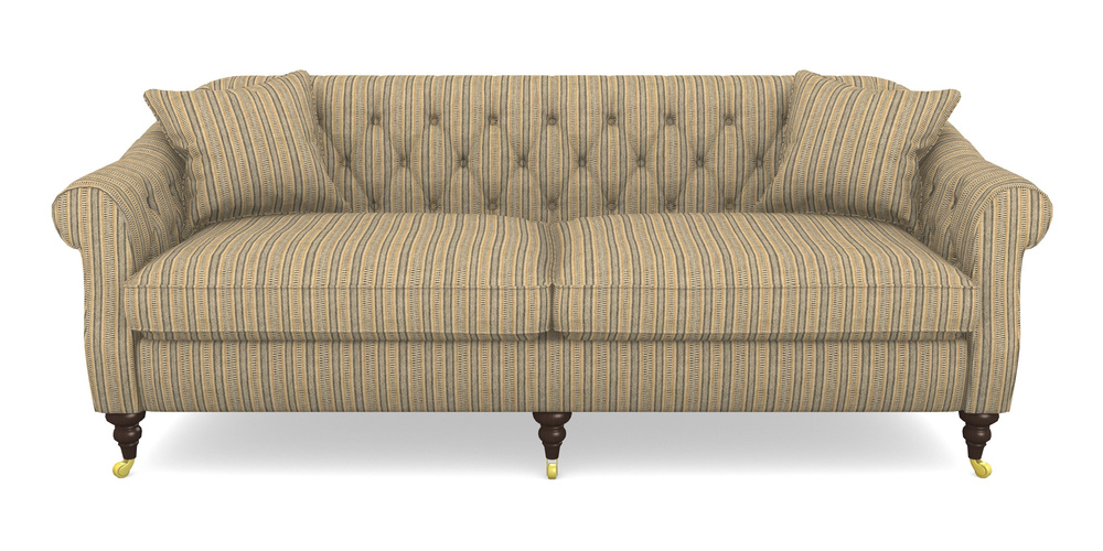 Product photograph of Abbotsbury 4 Seater Sofa In Cloth 22 Weaves - North Cascades - Amber from Sofas and Stuff Limited