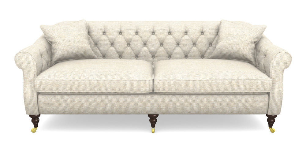 Product photograph of Abbotsbury 4 Seater Sofa In Sanday Linen - Natural from Sofas and Stuff Limited