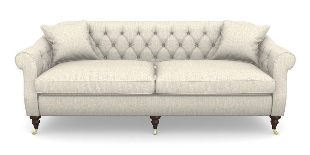 Product photograph of Abbotsbury 4 Seater Sofa In Smart Plain - Natural from Sofas and Stuff Limited