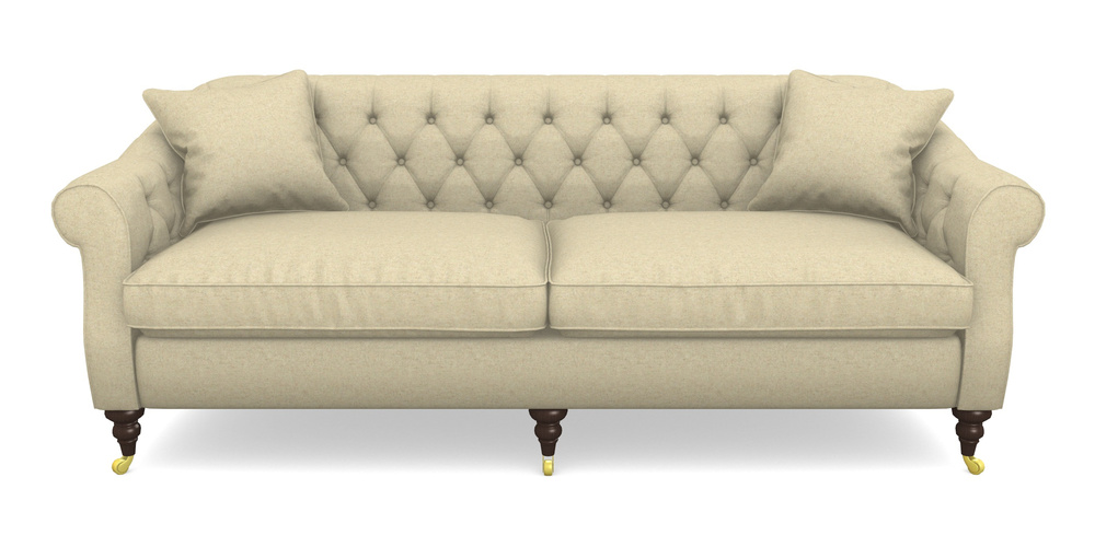 Product photograph of Abbotsbury 4 Seater Sofa In Soft Wool - Wisp from Sofas and Stuff Limited