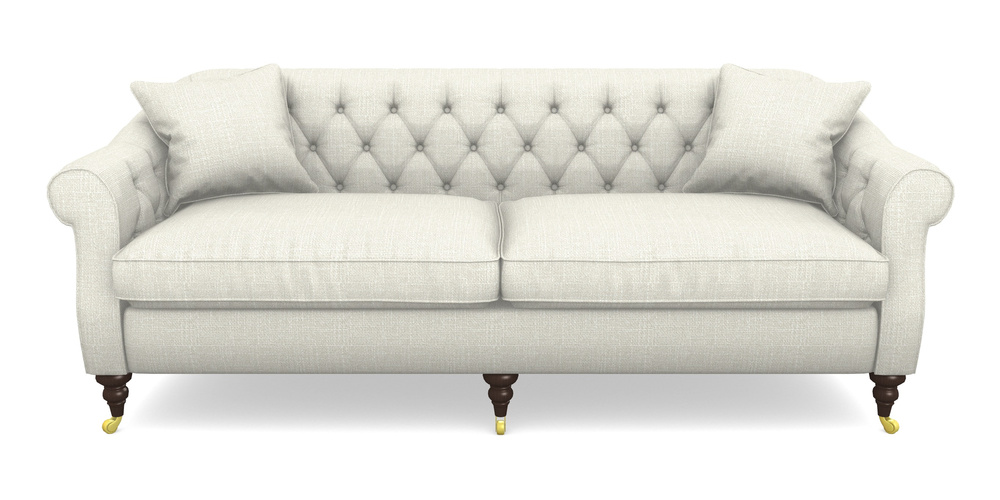 Product photograph of Abbotsbury 4 Seater Sofa In Tough As Houses - Chalk from Sofas and Stuff Limited