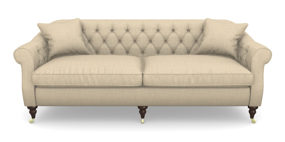 Product photograph of Abbotsbury 4 Seater Sofa In Tough As Houses - Parchment from Sofas and Stuff Limited