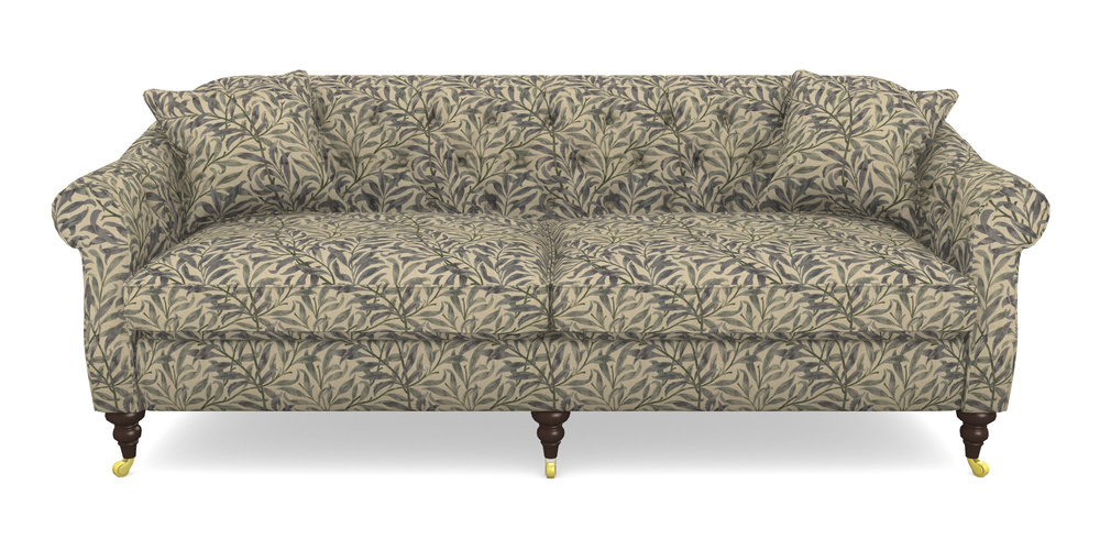 Product photograph of Abbotsbury 4 Seater Sofa In V A Drawn From Nature - Willow Bough Large - Duck Egg from Sofas and Stuff Limited