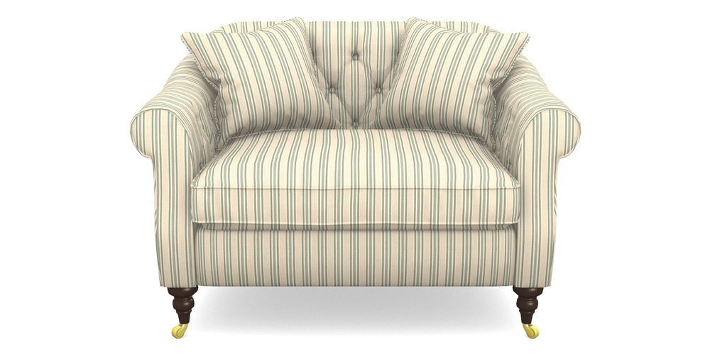 Product photograph of Abbotsbury Snuggler In Cloth 22 - Racing Stripes Ayr - Mint from Sofas and Stuff Limited
