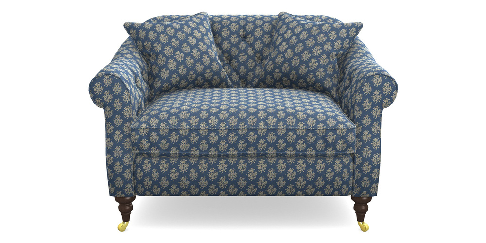 Product photograph of Abbotsbury Snuggler In Cloth 21 - Coral 1 - Bilberry from Sofas and Stuff Limited