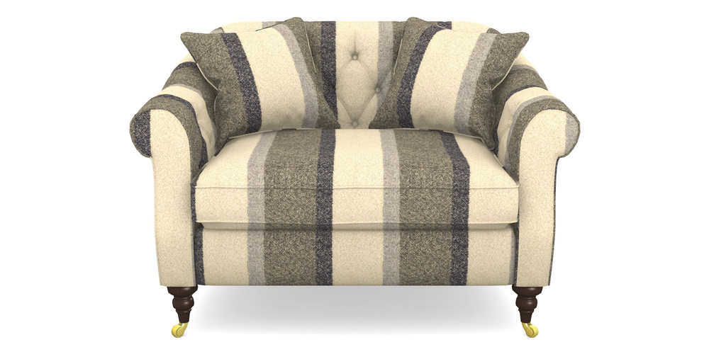 Product photograph of Abbotsbury Snuggler In Cloth 22 Weaves - Cedar Breaks - Chalk from Sofas and Stuff Limited