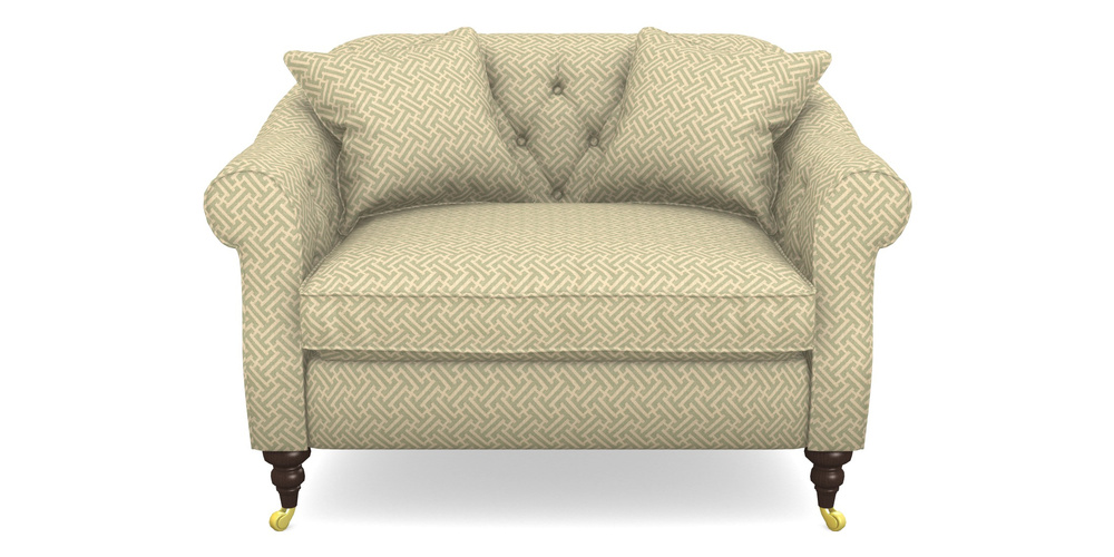 Product photograph of Abbotsbury Snuggler In Cloth 18 - Key - Fennel from Sofas and Stuff Limited