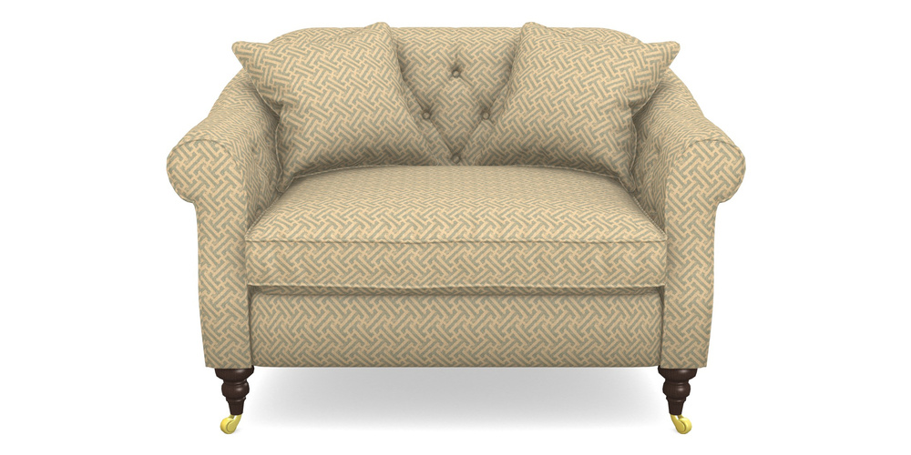Product photograph of Abbotsbury Snuggler In Cloth 18 - Key - Monsoon from Sofas and Stuff Limited