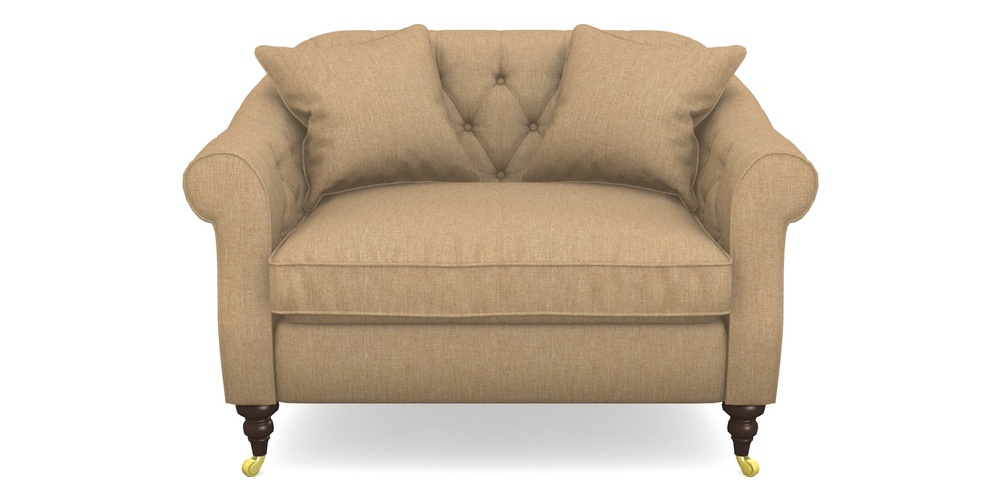 Product photograph of Abbotsbury Snuggler In Clever Cotton Mix - Bamboo from Sofas and Stuff Limited