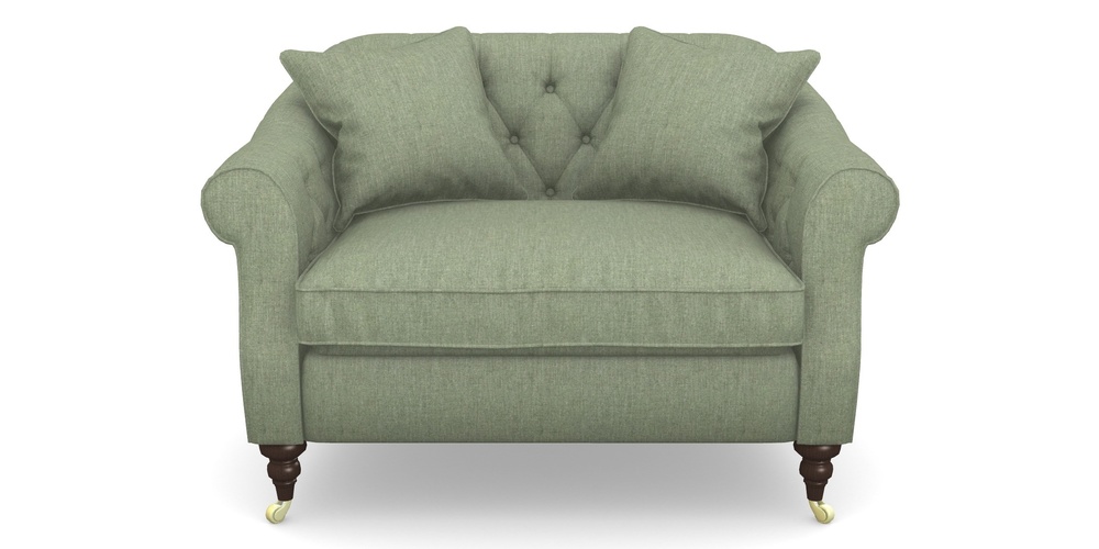 Product photograph of Abbotsbury Snuggler In Clever Cotton Mix - Forest from Sofas and Stuff Limited